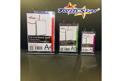 Twin Star Flip Card Display Stand Twin Star Flip Card Display Stand